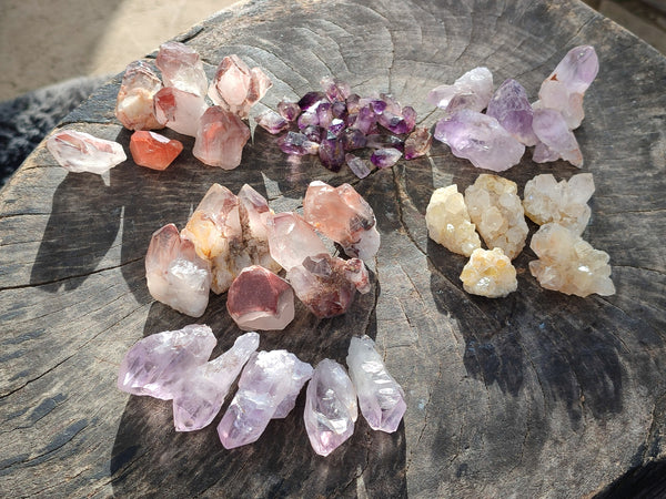 Natural Mixed Single Crystals x 2.06 Kg Lot From Southern Africa