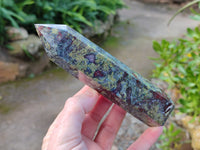 Polished Bastite Dragons Blood Stone Points x 3 From Tshipise, South Africa - Toprock Gemstones and Minerals 