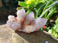 Natural Amethyst Spirit Quartz Clusters x 12 From Boekenhouthoek, South Africa - Toprock Gemstones and Minerals 