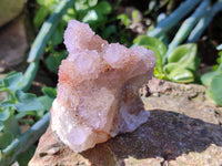 Natural Amethyst Spirit Quartz Clusters x 12 From Boekenhouthoek, South Africa - Toprock Gemstones and Minerals 