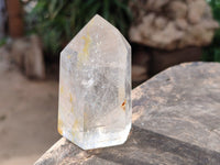 Polished Clear Quartz Crystals x 12 From Madagascar - Toprock Gemstones and Minerals 