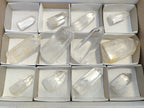 Polished Clear Quartz Crystals x 12 From Madagascar - Toprock Gemstones and Minerals 
