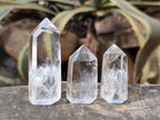 Polished Clear Quartz Crystals x 12 From Madagascar - Toprock Gemstones and Minerals 
