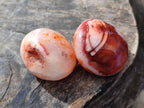 Polished Carnelian Palm Stones x 12 From Madagascar - Toprock Gemstones and Minerals 