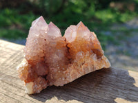 Natural Smokey Amethyst Spirit Quartz Clusters x 6 From Boekenhouthoek, South Africa