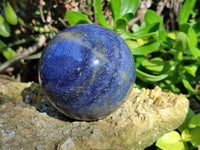 Polished Lazulite Spheres x 2 From Madagascar - Toprock Gemstones and Minerals 