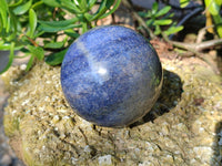 Polished Lazulite Spheres x 2 From Madagascar - Toprock Gemstones and Minerals 