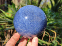 Polished Lazulite Spheres x 2 From Madagascar - Toprock Gemstones and Minerals 