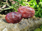 Polished Red Hematoid Quartz Palm Stones x 20 From Ambatondrazaka, Madagascar - Toprock Gemstones and Minerals 