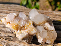 Natural Amethyst Spirit Quartz Clusters x 12 From Boekenhouthoek, South Africa - Toprock Gemstones and Minerals 