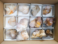 Natural Amethyst Spirit Quartz Clusters x 12 From Boekenhouthoek, South Africa - Toprock Gemstones and Minerals 