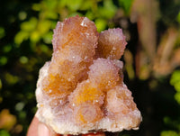 Natural Amethyst Spirit Quartz Clusters x 12 From Boekenhouthoek, South Africa - Toprock Gemstones and Minerals 