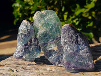 Natural Watermelon Fluorite Cobbed Specimens x 12 From Uis, Namibia - Toprock Gemstones and Minerals 