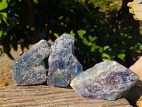 Natural Watermelon Fluorite Cobbed Specimens x 12 From Uis, Namibia - Toprock Gemstones and Minerals 