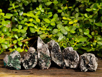 Natural Libethenite Crystals On Dolomite Matrix Specimens x 6 From Shituru, Congo