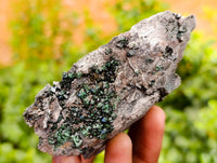Natural Libethenite Crystals On Dolomite Matrix Specimens x 6 From Shituru, Congo