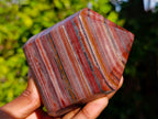 Polished Banded Tiger Iron Points x 3 From Northern Cape, South Africa - Toprock Gemstones and Minerals 