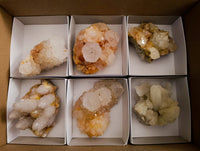 Natural Amethyst Spirit Quartz Clusters x 6 From Boekenhouthoek, South Africa - Toprock Gemstones and Minerals 