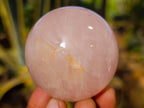 Polished Rose Quartz Spheres x 6 From Ambatondrazaka, Madagascar - Toprock Gemstones and Minerals 