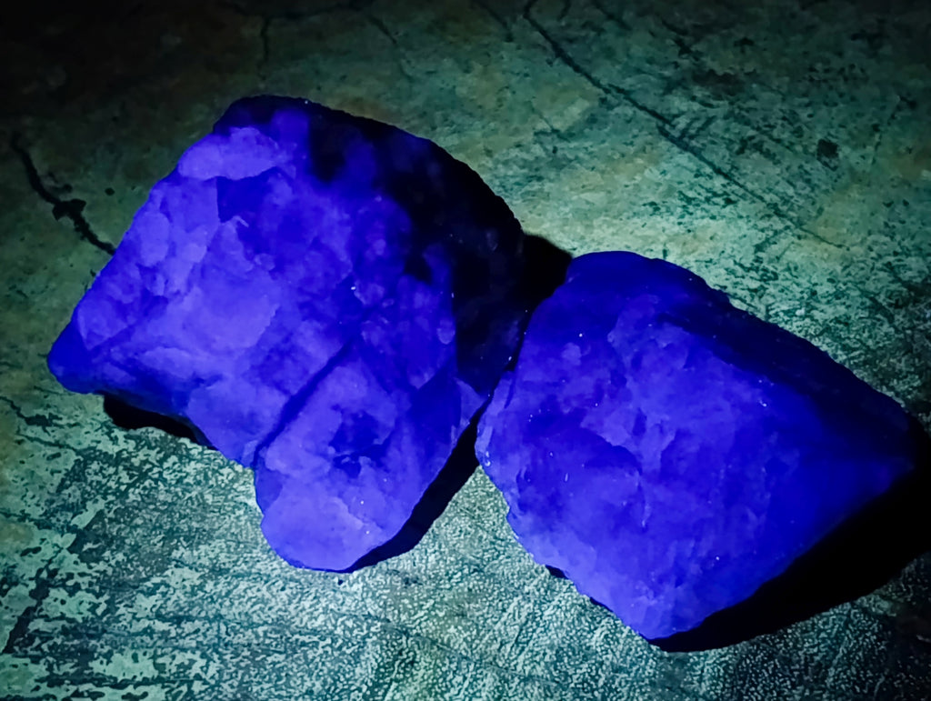 Natural Watermelon Fluorite Cobbed Specimens x 18 From Uis, Namibia - Toprock Gemstones and Minerals 