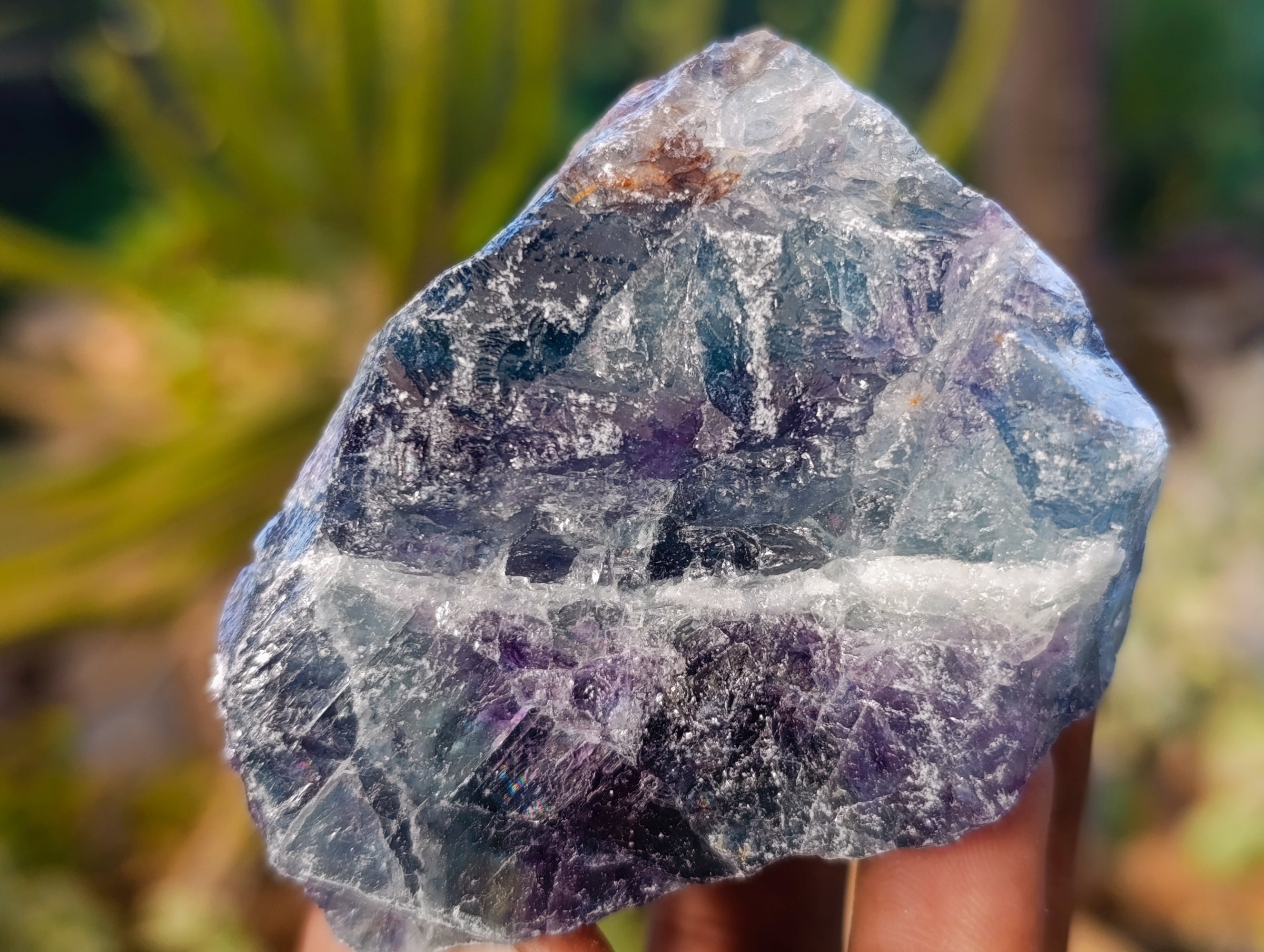 Natural Watermelon Fluorite Cobbed Specimens x 18 From Uis, Namibia - Toprock Gemstones and Minerals 