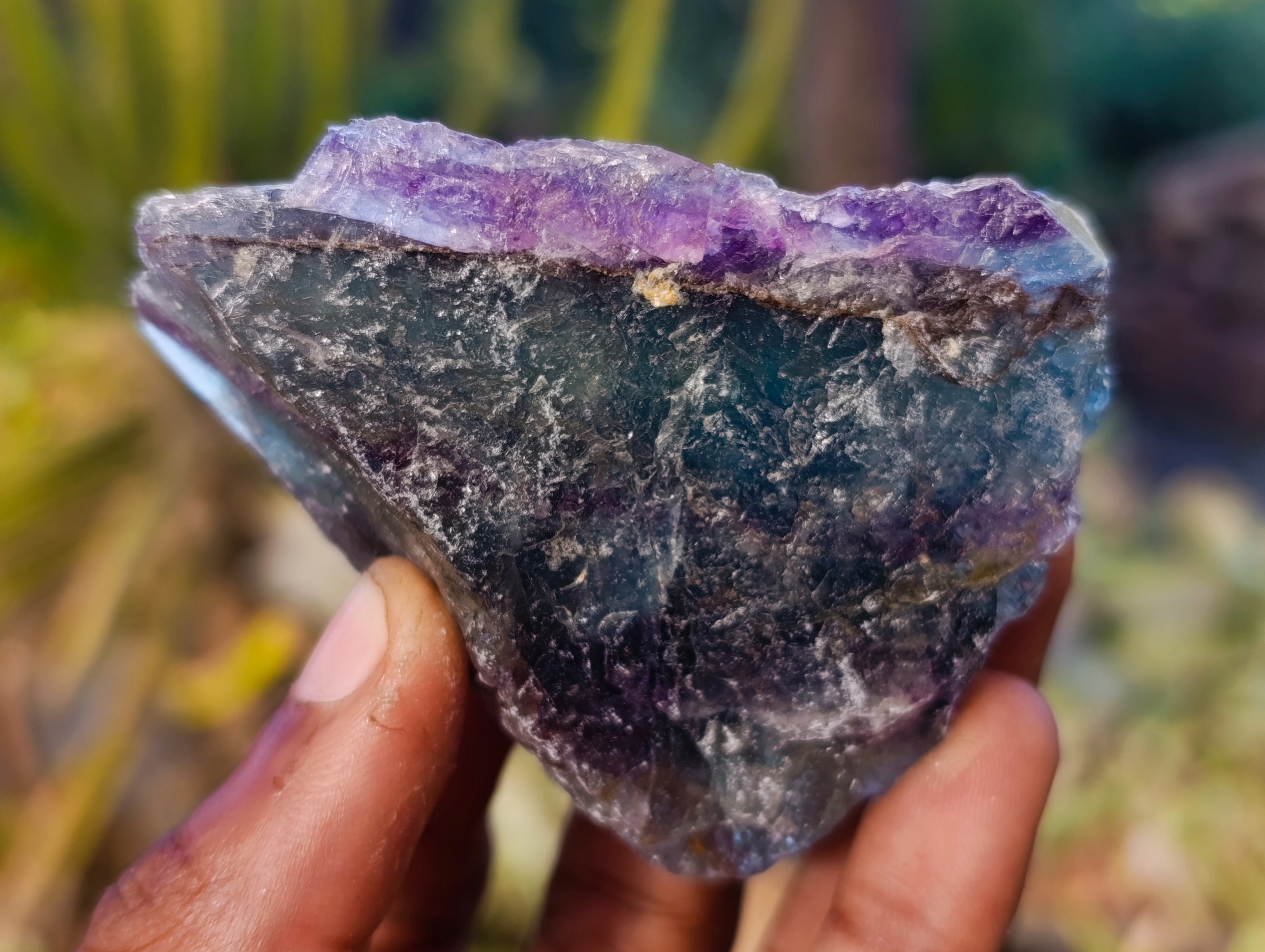 Natural Watermelon Fluorite Cobbed Specimens x 18 From Uis, Namibia - Toprock Gemstones and Minerals 