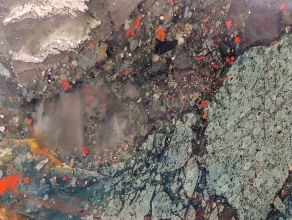 Polished Bloodstone Standing Free Forms x 2 From Swaziland - Toprock Gemstones and Minerals 