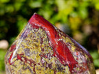 Polished Bastite Dragons Blood Stone Points x 2 From Tshipise, South Africa - Toprock Gemstones and Minerals 