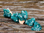Natural Small Dioptase on Dolomite Matrix Specimens x 35 From Likasi, Congo - Toprock Gemstones and Minerals 