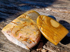 Polished Picture Stone Jasper Standing Free Forms x 2 From Ais-Ais, Namibia - Toprock Gemstones and Minerals 