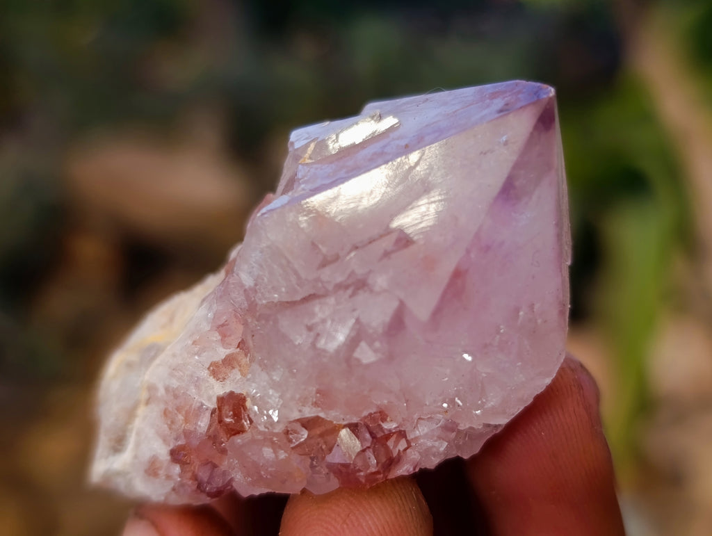 Natural Amethyst Spirit Quartz Clusters x 20 From Boekenhouthoek, South Africa - Toprock Gemstones and Minerals 