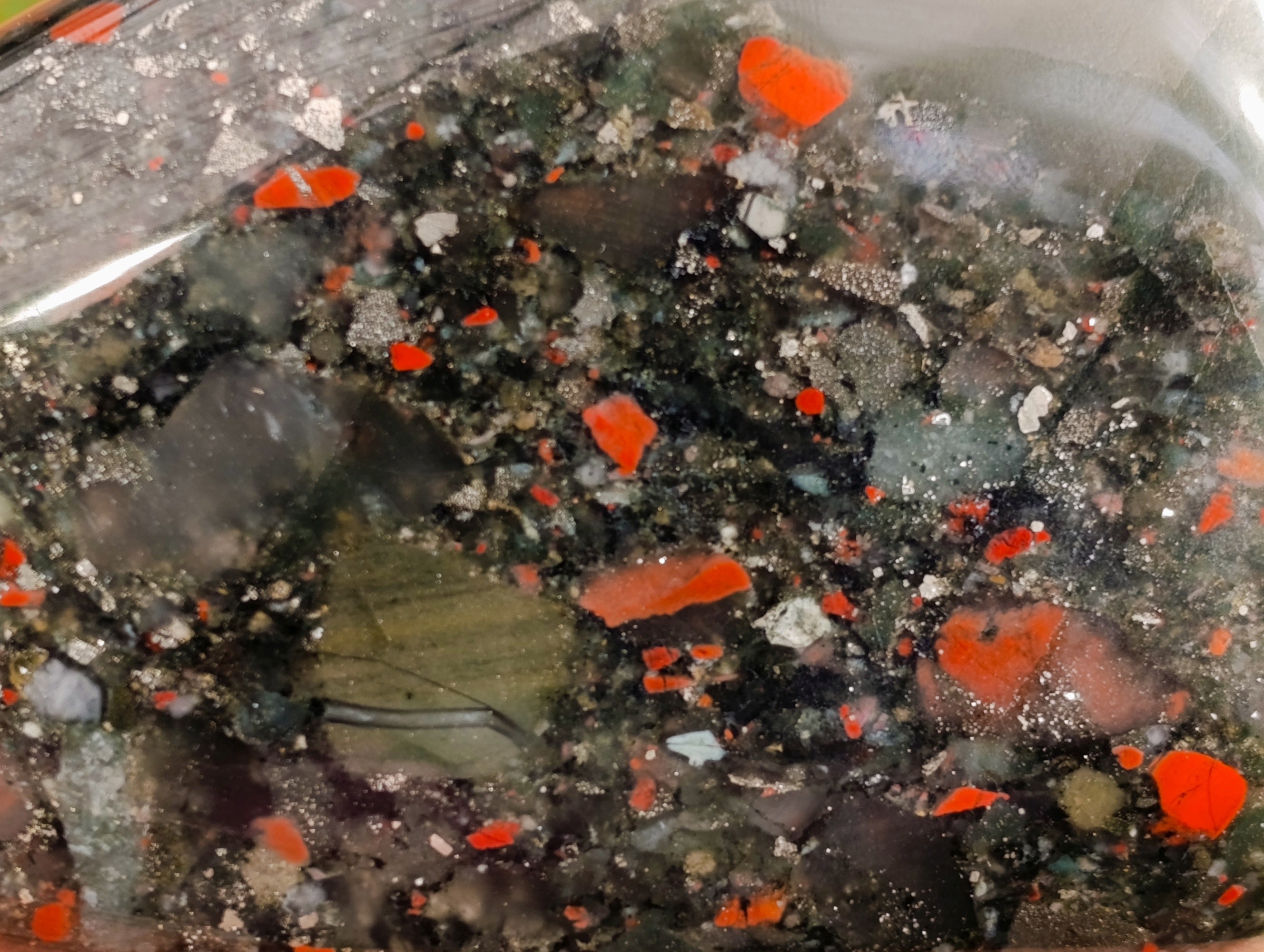 Polished Bloodstone Standing Free Forms x 2 From Swaziland - Toprock Gemstones and Minerals 