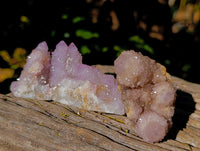 Natural Amethyst Spirit Quartz Clusters x 12 From Boekenhouthoek, South Africa