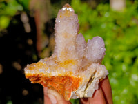 Natural Amethyst Spirit Quartz Clusters x 12 From Boekenhouthoek, South Africa