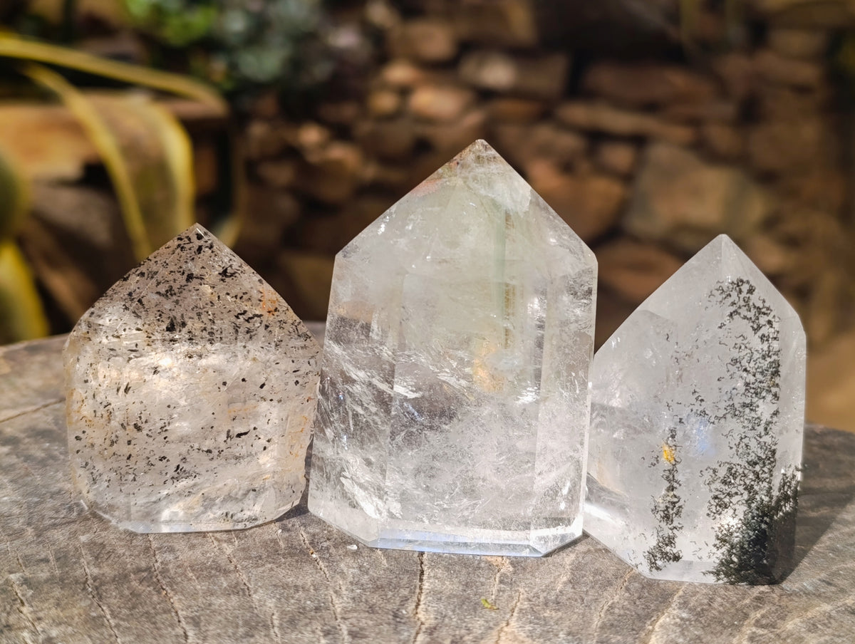 Polished Mix Of Selected Points x 6 From Madagascar - Toprock Gemstones and Minerals 