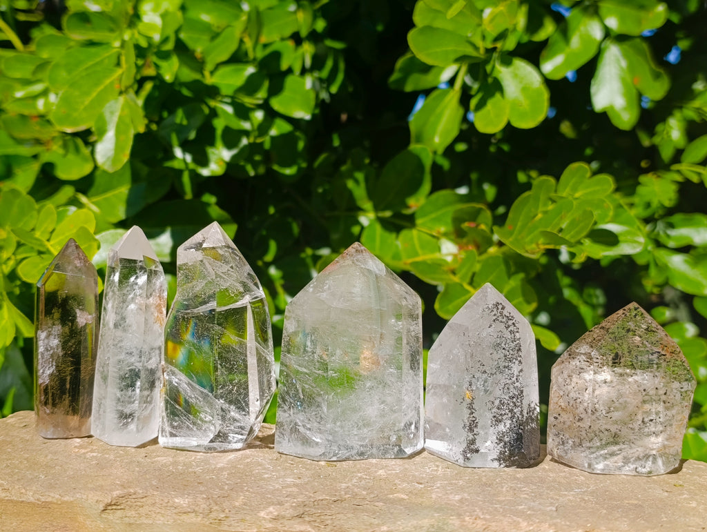 Polished Mix Of Selected Points x 6 From Madagascar - Toprock Gemstones and Minerals 