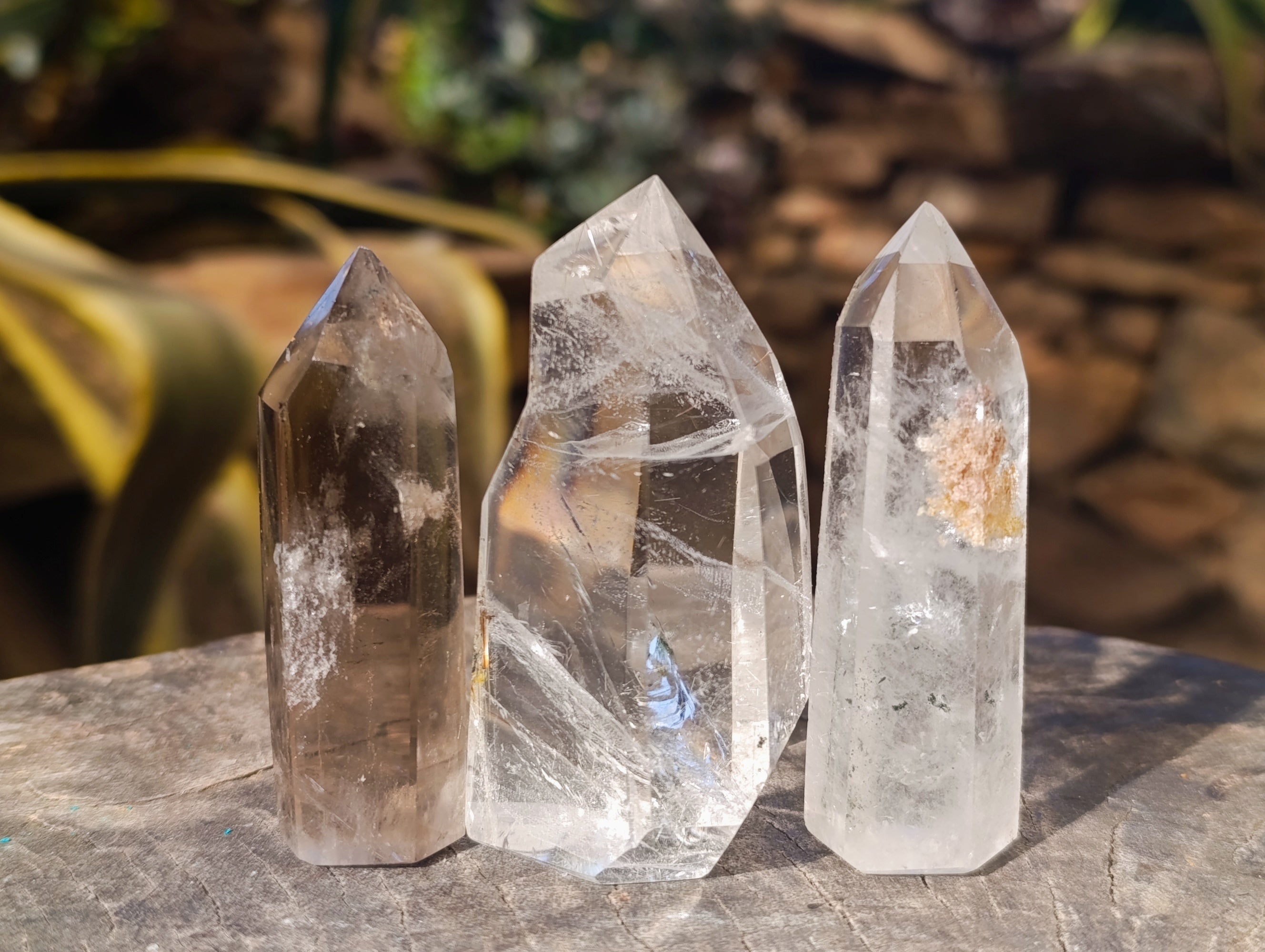 Polished Mix Of Selected Points x 6 From Madagascar - Toprock Gemstones and Minerals 