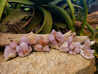 Natural Amethyst Spirit Quartz Clusters x 6 From Boekenhouthoek, South Africa