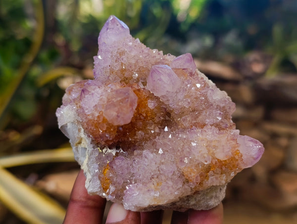 Natural Amethyst Spirit Quartz Clusters x 6 From Boekenhouthoek, South Africa