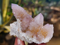 Natural Amethyst Spirit Quartz Clusters x 6 From Boekenhouthoek, South Africa