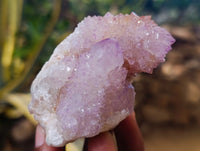 Natural Amethyst Spirit Quartz Clusters x 6 From Boekenhouthoek, South Africa