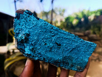 Natural Silica Chrysocolla Specimens x 5 From Kulukuluku, Congo - Toprock Gemstones and Minerals 