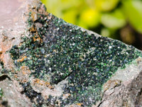 Natural Libethenite Crystals On Dolomite Matrix Specimens x 4 From Shituru, Congo - Toprock Gemstones and Minerals 