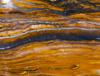 Polished Tiger's Eye Standing Free Forms x 2 From Prieska, South Africa - Toprock Gemstones and Minerals 