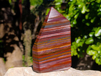 Polished Banded Tiger Iron Points x 2 From Northern Cape, South Africa - Toprock Gemstones and Minerals 
