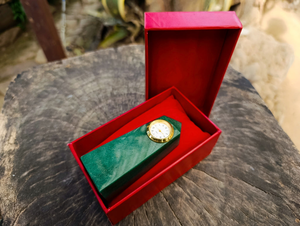 Polished Aventurine Obelisk Clock Towers - sold per item - From Zimbabwe - Toprock Gemstones and Minerals 