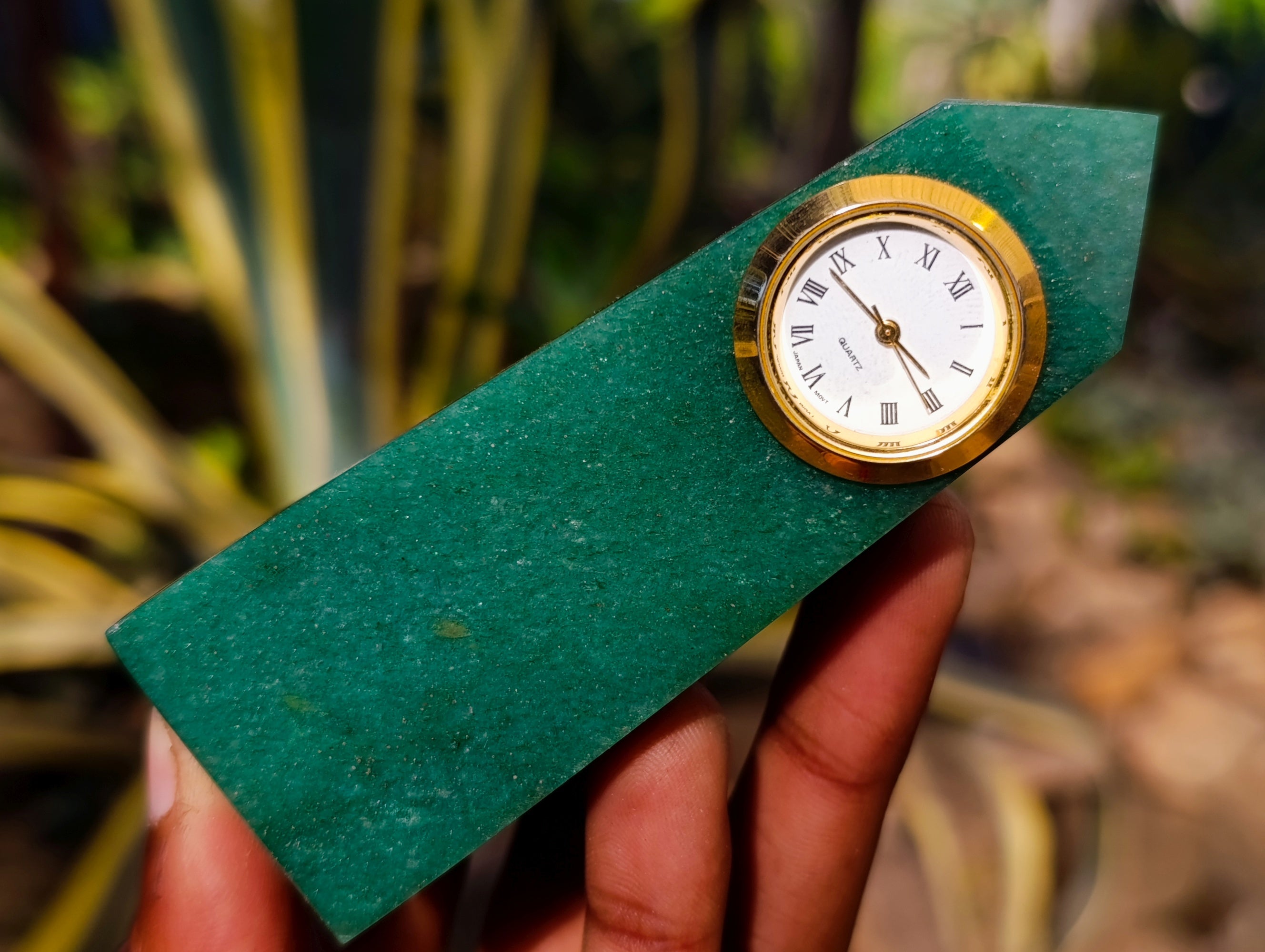 Polished Aventurine Obelisk Clock Towers - sold per item - From Zimbabwe - Toprock Gemstones and Minerals 