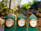 Polished Aventurine Obelisk Clock Towers - sold per item - From Zimbabwe - Toprock Gemstones and Minerals 