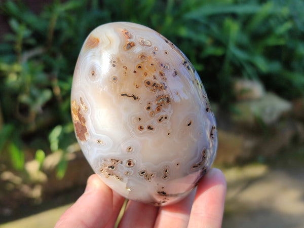 Polished Dendritic Opal Standing Free Forms x 5 From Moralambo, Madagascar - Toprock Gemstones and Minerals 