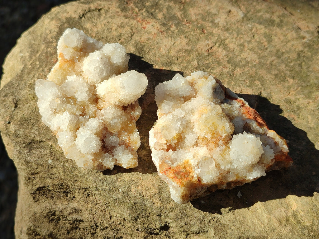Natural Spirit Quartz Clusters x 6 From Boekenhouthoek, South Africa - Toprock Gemstones and Minerals 
